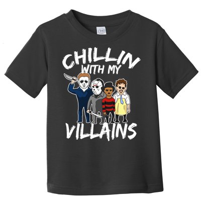 Chillin With My Villains Toddler T-Shirt