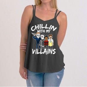 Chillin With My Villains Women's Strappy Tank