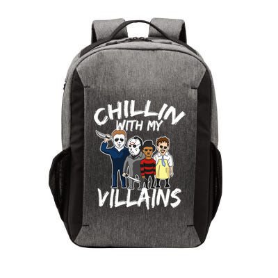 Chillin With My Villains Vector Backpack