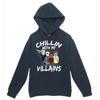 Chillin With My Villains Urban Pullover Hoodie