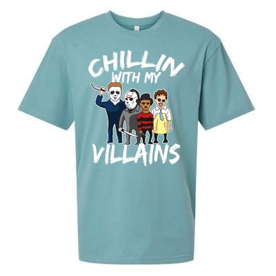 Chillin With My Villains Sueded Cloud Jersey T-Shirt