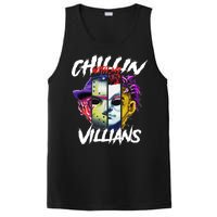 Chillin With My Villains Horror Movie Funny PosiCharge Competitor Tank