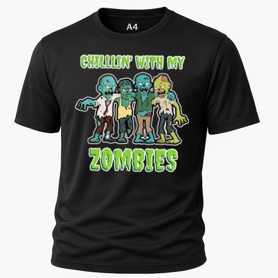 Chillin With My Zombies Performance Shirt