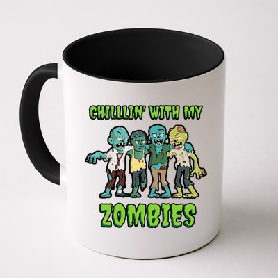 Chillin With My Zombies Mug