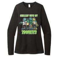 Chillin With My Zombies Womens CVC Long Sleeve Shirt