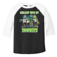 Chillin With My Zombies Toddler Fine Jersey T-Shirt