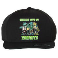 Chillin With My Zombies Wool Snapback Cap