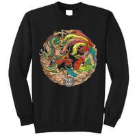 Chinese Dragon and Phoenix Yin Yang Sweatshirt