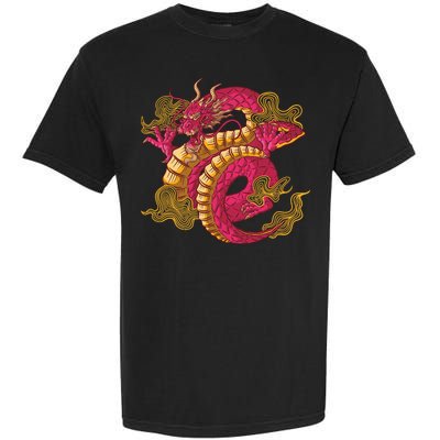 Chinese Dragon Creature Garment-Dyed Heavyweight T-Shirt