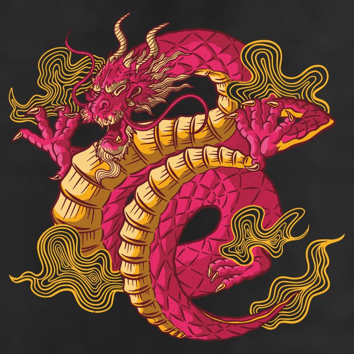 Chinese Dragon Creature Adult Drive Performance Visor