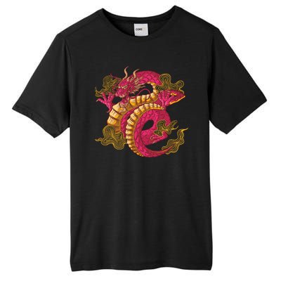 Chinese Dragon Creature Tall Fusion ChromaSoft Performance T-Shirt