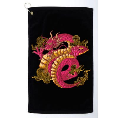 Chinese Dragon Creature Platinum Collection Golf Towel