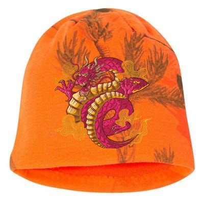 Chinese Dragon Creature Kati - Camo Knit Beanie