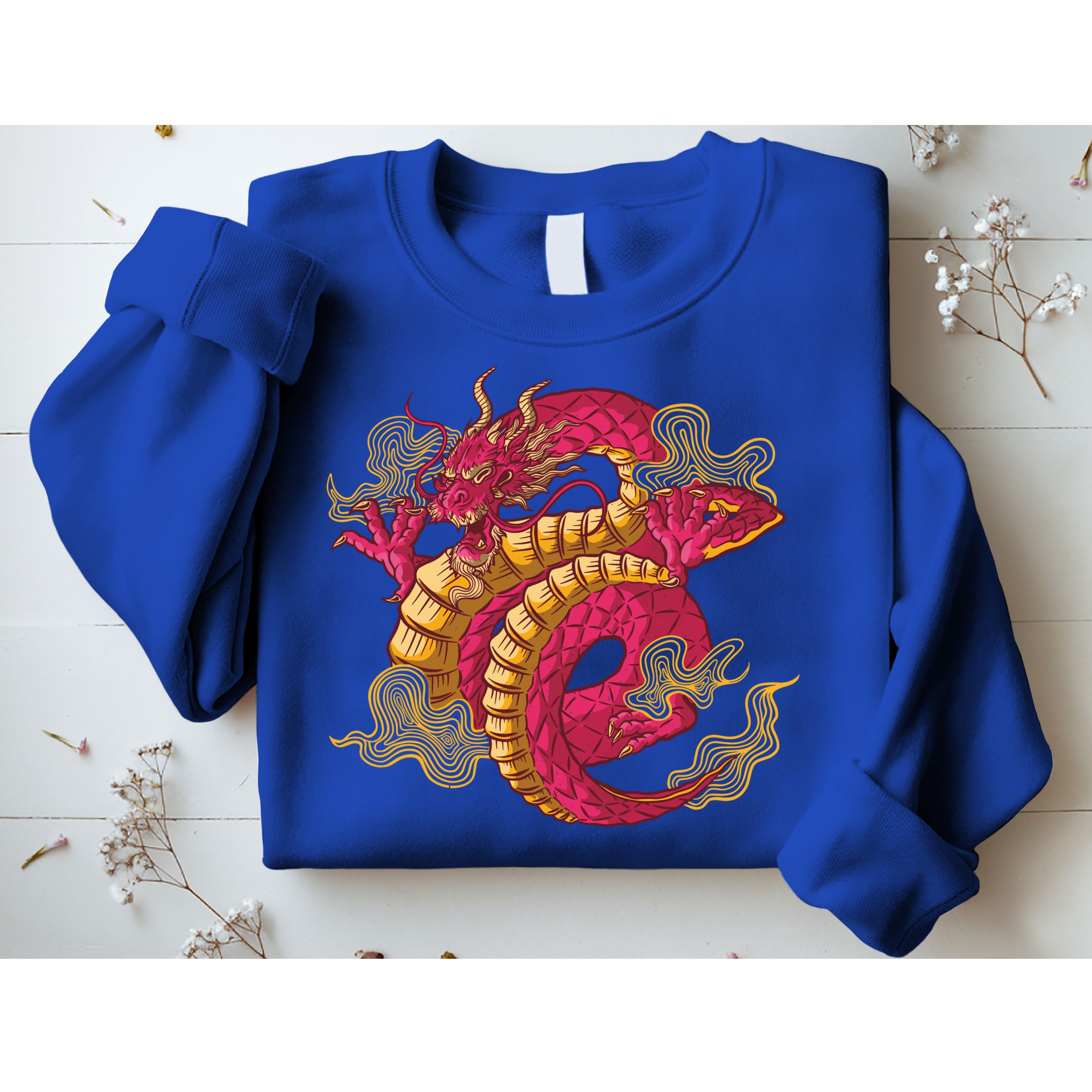 Chinese Dragon Creature Sweatshirt