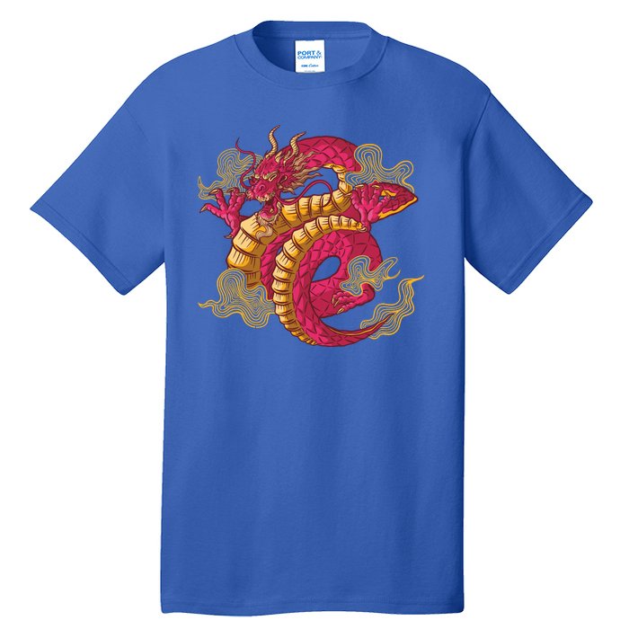 Chinese Dragon Creature Tall T-Shirt