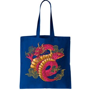 Chinese Dragon Creature Tote Bag