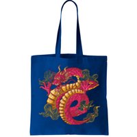 Chinese Dragon Creature Tote Bag