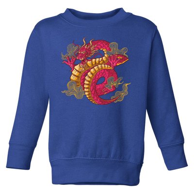 Chinese Dragon Creature Toddler Sweatshirt