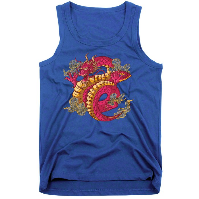 Chinese Dragon Creature Tank Top