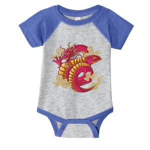 Chinese Dragon Creature Infant Baby Jersey Bodysuit