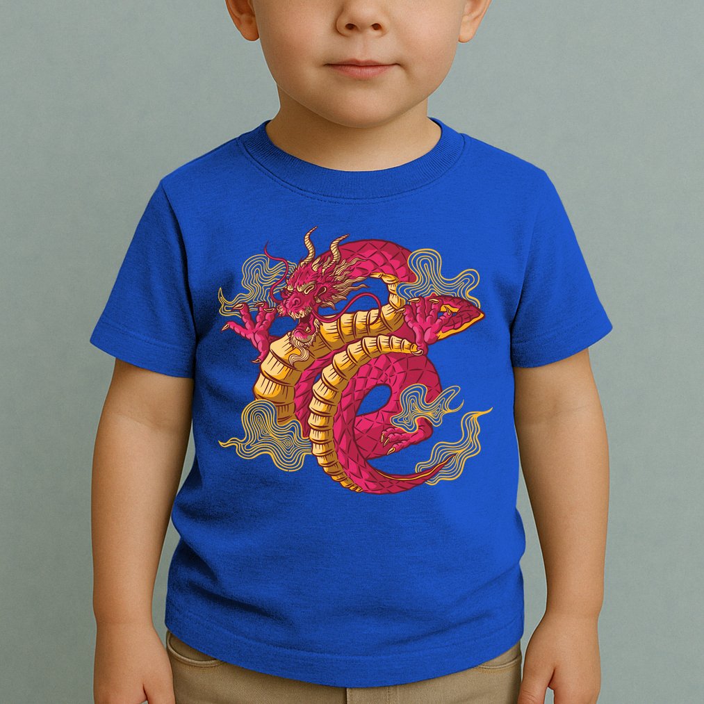 Chinese Dragon Creature Toddler T-Shirt