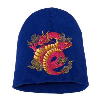 Chinese Dragon Creature Short Acrylic Beanie