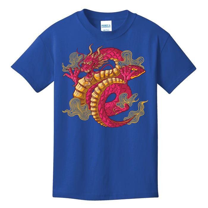 Chinese Dragon Creature Kids T-Shirt