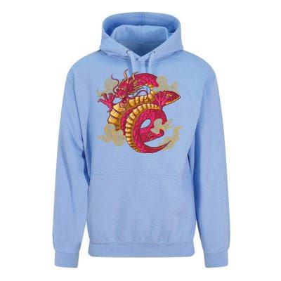 Chinese Dragon Creature Unisex Surf Hoodie