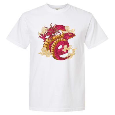 Chinese Dragon Creature Garment-Dyed Heavyweight T-Shirt