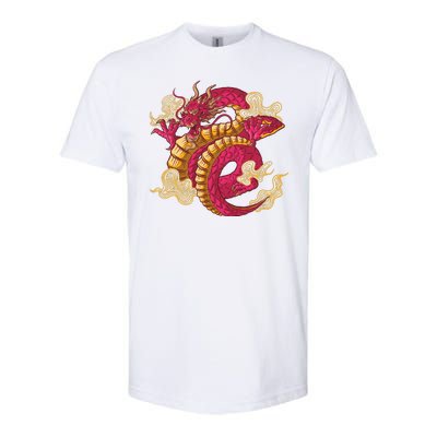 Chinese Dragon Creature Softstyle CVC T-Shirt