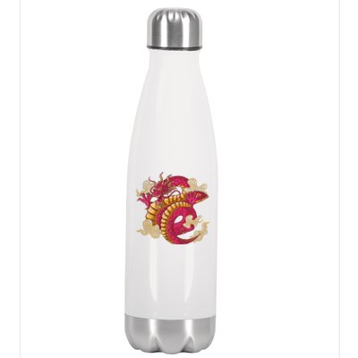 Chinese Dragon Creature Stainless Steel Insulated Water Bottle