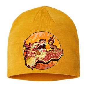 Chinese Dragon Fire Dance Sustainable Beanie