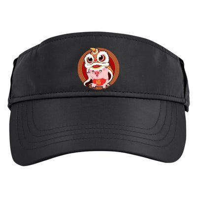 Chinese New Year Pig Dragon Dance Adult Drive Performance Visor