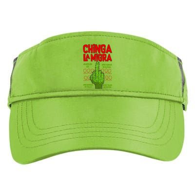 Chinga La Migra  Adult Drive Performance Visor