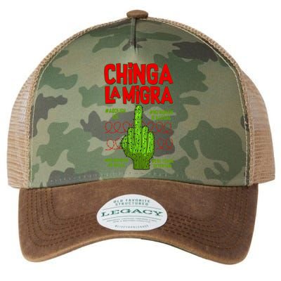 Chinga La Migra  Legacy Tie Dye Trucker Hat