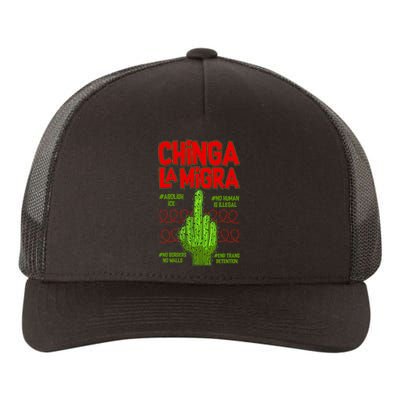 Chinga La Migra  Yupoong Adult 5-Panel Trucker Hat