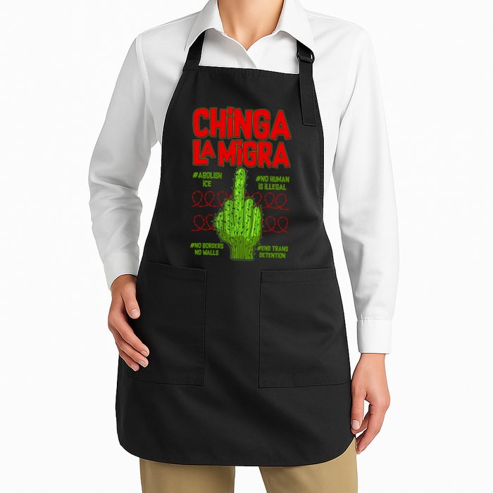 Chinga La Migra  Apron