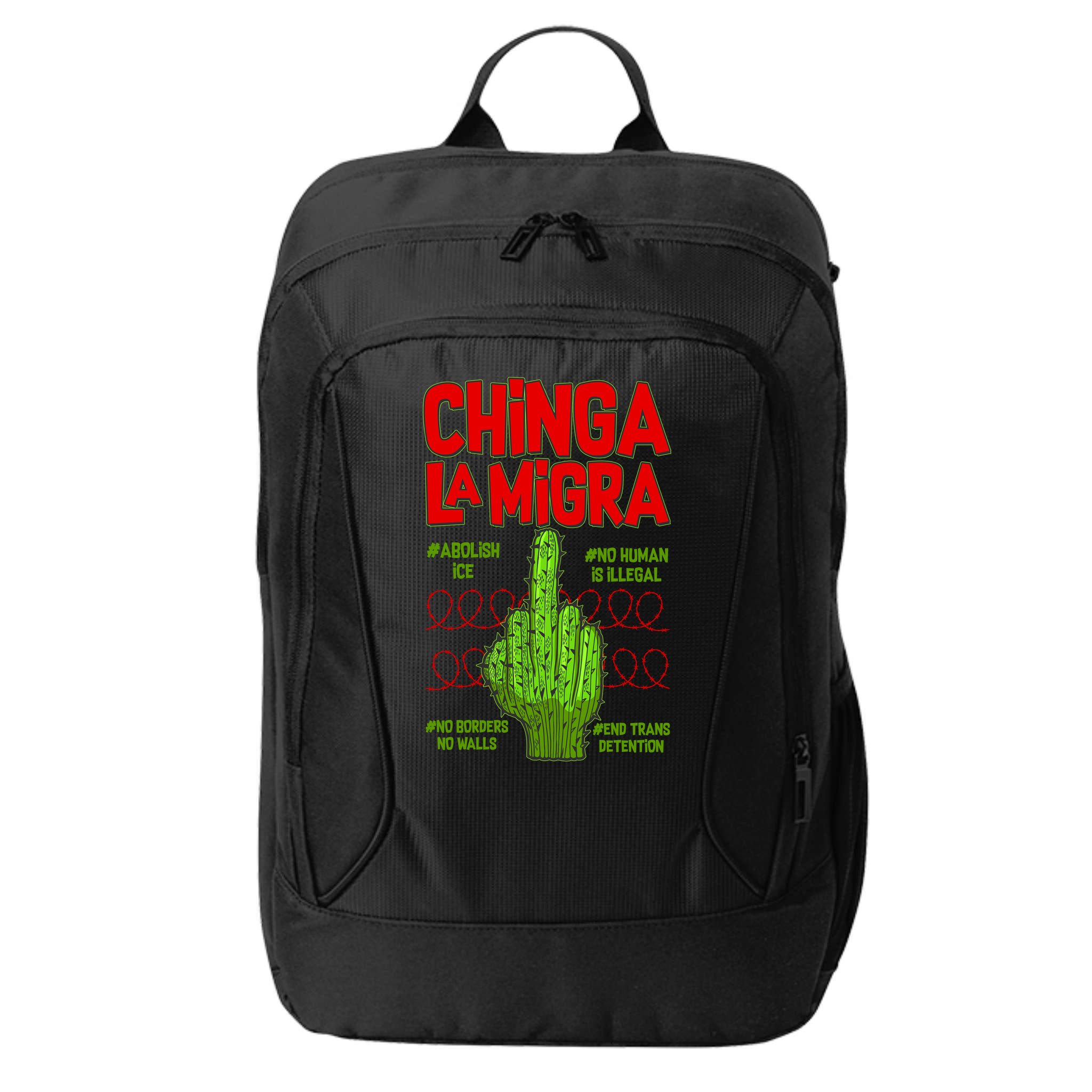 Chinga La Migra  City Backpack
