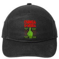 Chinga La Migra  7-Panel Snapback Hat