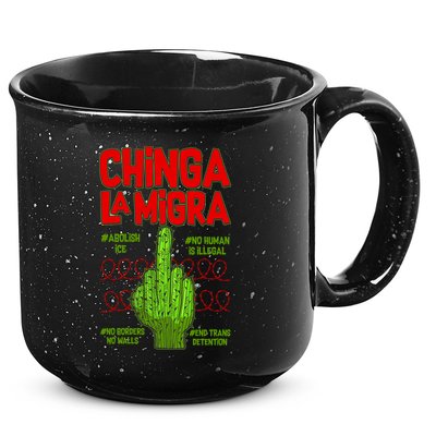 Chinga La Migra  15oz Campfire Ceramic Mug