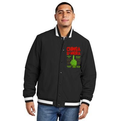 Chinga La Migra  Insulated Varsity Jacket