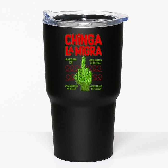Chinga La Migra  Tumbler