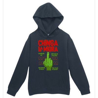 Chinga La Migra  Urban Pullover Hoodie