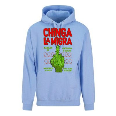 Chinga La Migra  Unisex Surf Hoodie