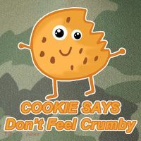 Chip The Cookie Says Don't Feel Crumby Legacy Tie Dye Trucker Hat