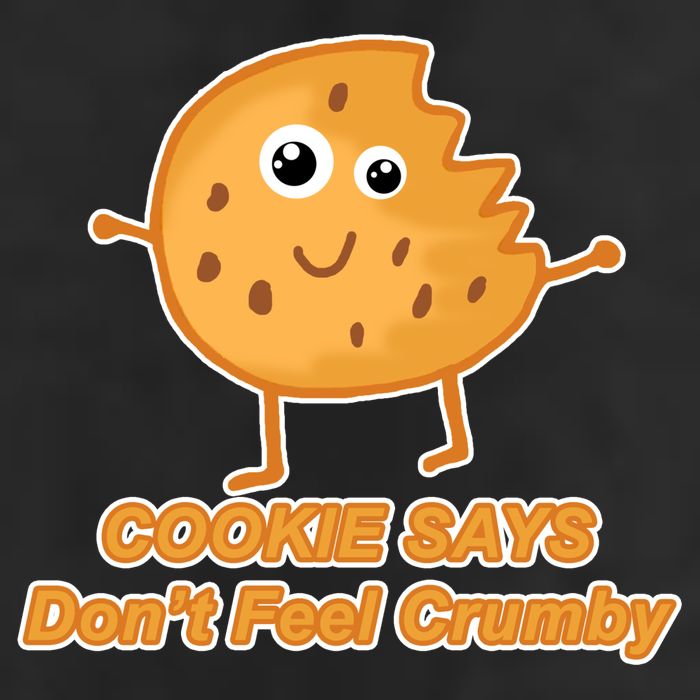 Chip The Cookie Says Don't Feel Crumby Cool Comfort Performance Bucket Hat