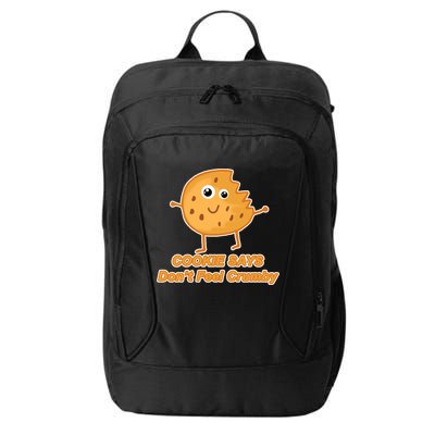 Chip The Cookie Says Don't Feel Crumby City Backpack
