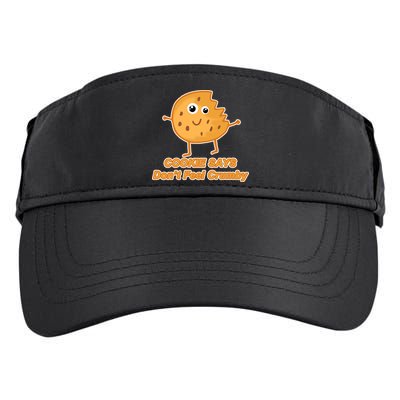 Chip The Cookie Says Don't Feel Crumby Adult Drive Performance Visor
