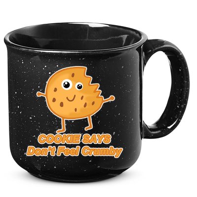 Chip The Cookie Says Don't Feel Crumby 15oz Campfire Ceramic Mug