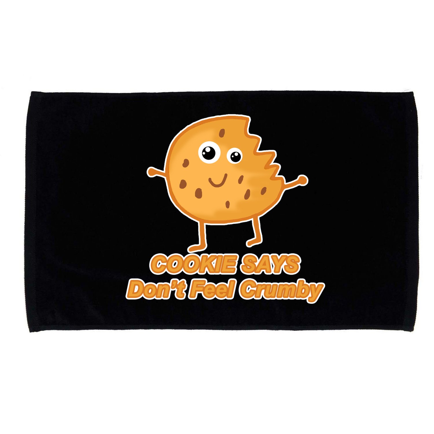 Chip The Cookie Says Don't Feel Crumby Microfiber Hand Towel